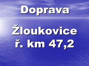 Doprava Berounka - Žloukovice ř.km 47,2