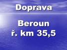 Doprava Berounka - Beroun ř.km 35,5