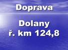 Doprava Berounka - Dolany ř.km 124,8