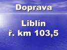 Doprava Berounka - Liblín - Kobylka ř.km 103,5