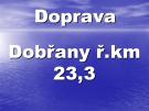 Doprava Radbuza - Dobřany ř.km 23,3