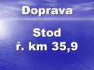 Doprava Radbuza - Stod ř.km 35,9